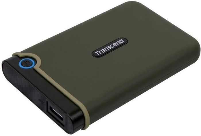 Портативный жесткий диск Transcend 2TB USB 3.1 StoreJet 25M3 Зелёный