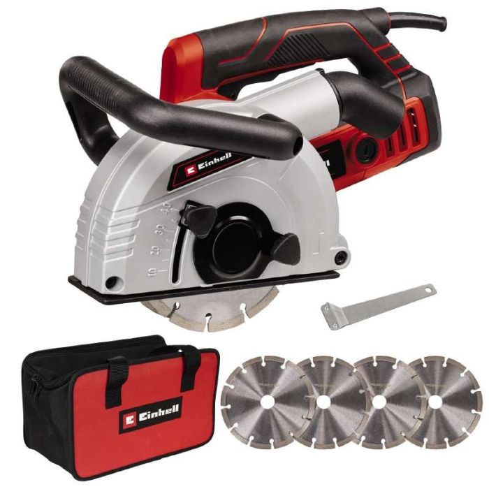 Штроборез Einhell TE-MA 1700, диск 150мм, 1700 Вт, паз 38мм, глубина паза 40 мм, сумка, 5.54кг