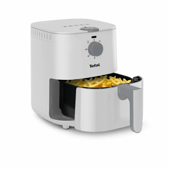 Мультипечь Tefal Easy Fry Essential, 1430Вт, чаша-3.5л, механическое управл., пластик, белый