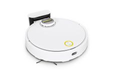 Робот-пилосос Karcher RCV 3, 400Вт, h=9.4см, вологе прибирання, конт пил -0.5л, вода -0.17л, автон. робота до 120хв, вага-3.7кг, НЕРА, білий