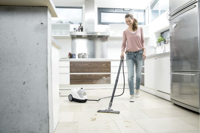 Пароочиститель Karcher SC 4 EasyFix, 2000Вт, 800мл, 3.5Бар, белый