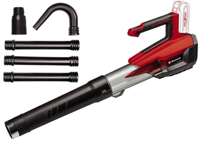 Повітродув акумуляторний Einhell Professional GP-LB 18/200 Li GK - Solo 18В 200км/г 630м3/г набір подовжувальний 2.2кг без АКБ та ЗП