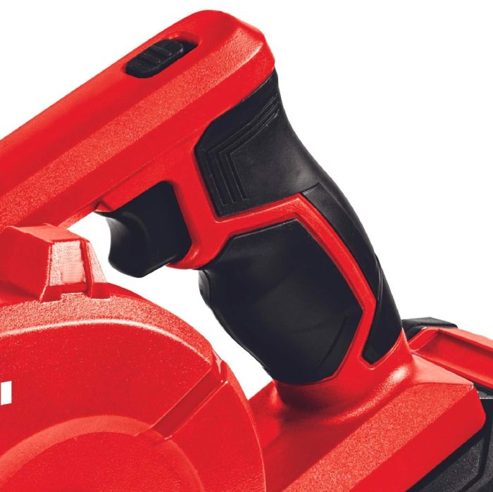 Воздуходув аккумуляторный Einhell TE-CB 18/180 Li - Solo, 18В, 130/180 км/ч, 3 насадки,  0.9кг (без АКБ и ЗУ)