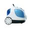 Пароочисник Thomas Vaporo Buggy, 1500Вт, 1600мл, 3.5Бар, температура пари - 150°С, синьо-білий