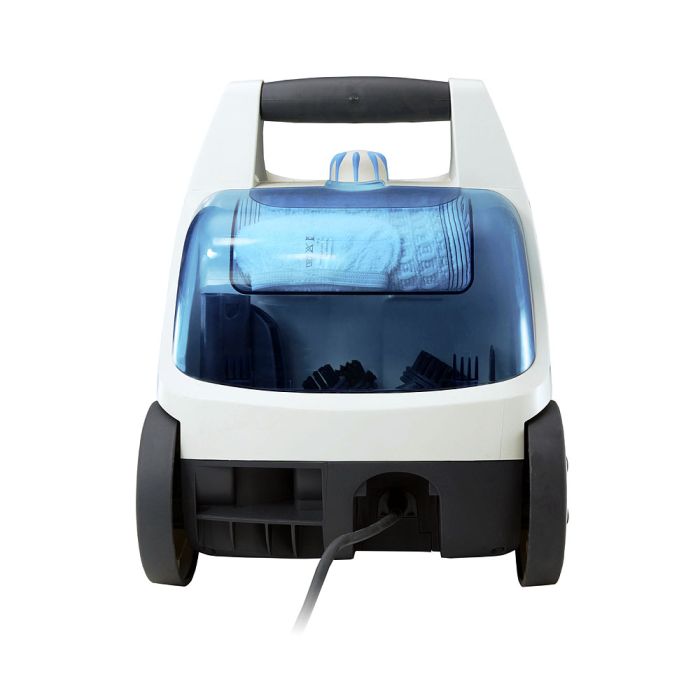 Пароочисник Thomas Vaporo Buggy, 1500Вт, 1600мл, 3.5Бар, температура пари - 150°С, синьо-білий