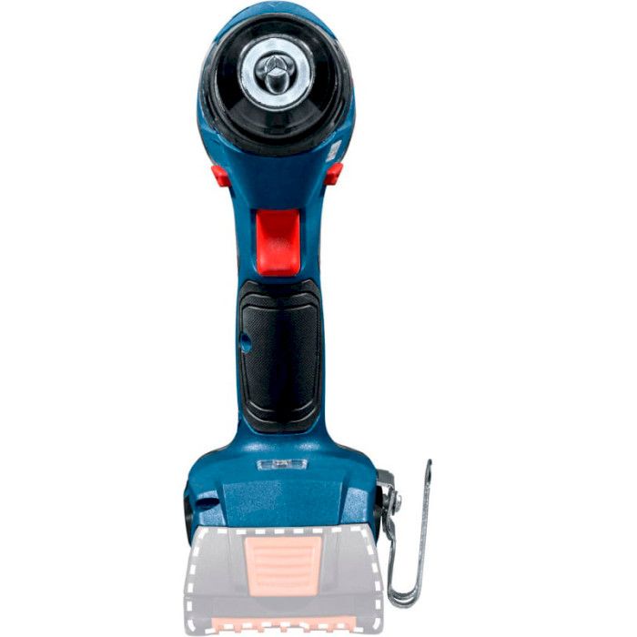 Шуруповерт-дрель ударный аккумуляторный  Bosch GSB 18 V-50, 18В, 28/50 Нм, 20+2, 0-460-1800об/мин, 1.1кг, без АКБ и ЗУ
