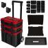 Модульная система для инструмента Einhell E-Case Tower, на колесиках, 3 ящика модуля, 64.5х48х42.5см