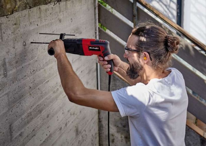 Перфоратор Einhell TC-RH 800 4F, SDS-plus, 800Вт, 2.6Дж, кейс, 3.2кг