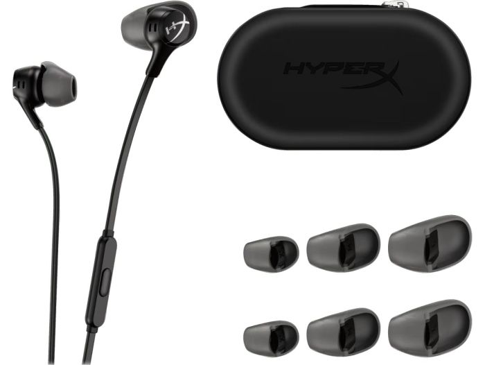 Гарнитура HyperX Cloud Earbuds II 3.5 мм Black