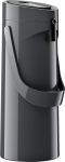 Термос Tefal Ponza Pump, 1.9л, пластик, скло, чорний