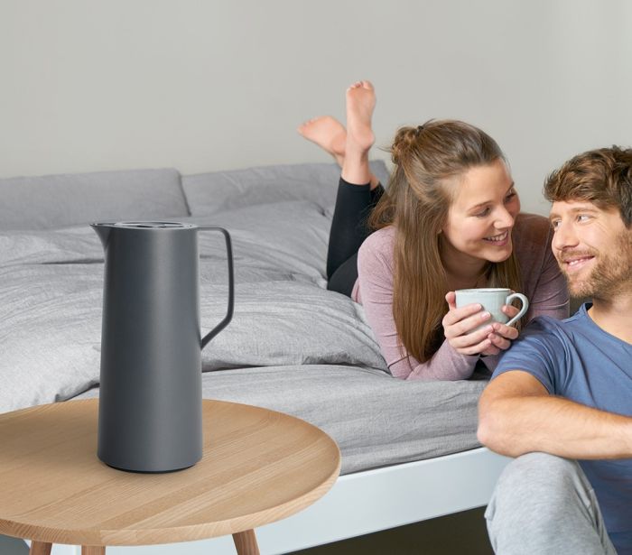 Термоглечик Tefal Motiva, 1л, пластик, стекло, серый-темный
