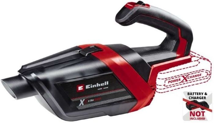 Пилосос професійний акумуляторний Einhell TE-HV 18/06 Li - Solo 18В 72мБар контейнер 0.6л 0.95кг без АКБ та ЗП