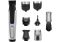 Набір для стрижки Remington G5 Graphite series, для бороди, вусів, голови і тіла, акум., роторний мотор, насадок-9, кейс, сріблястий