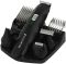 Набор для стрижки Remington для бороды Edge all in one kit, усов, головы, носа и тела, акум., насадок-10, титан.напыл., черный