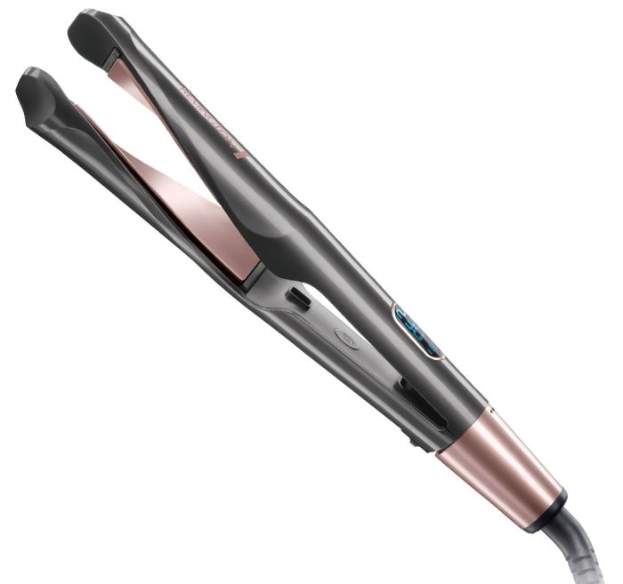 Випрямитель Remington Curl&Straight Confidence, 47Вт, темп.режимов-5, 150-230С, дисплей, керамика, черный