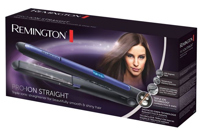 Випрямляч Remington Pro Ion, 150-230С, кераміка, турмалін , чорний