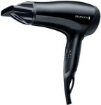 Фен Remington Power Dry 2000, 2000Вт, 3 режими, іоніз-я, хол. обдув, еко режим, чорний