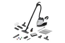 Паропилосос Karcher SV 7, 2200Вт, вологе прибирання, вода -0.45л, HEPA, обробка парою, біло-чорний