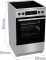 Плита Gorenje электрическая стеклокерамическая, 70л, 50x60см, дисплей, приготовление с паром, программатор, нерж