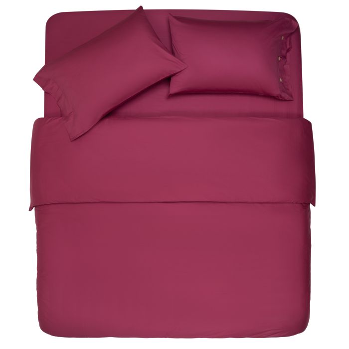 Підковдра Ardesto Mix&Match, 160х220см, 100% бавовна, сатин, бордовий