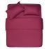 Простынь Ardesto Mix&Match, 180х240см, 100% хлопок, сатин, бордовый