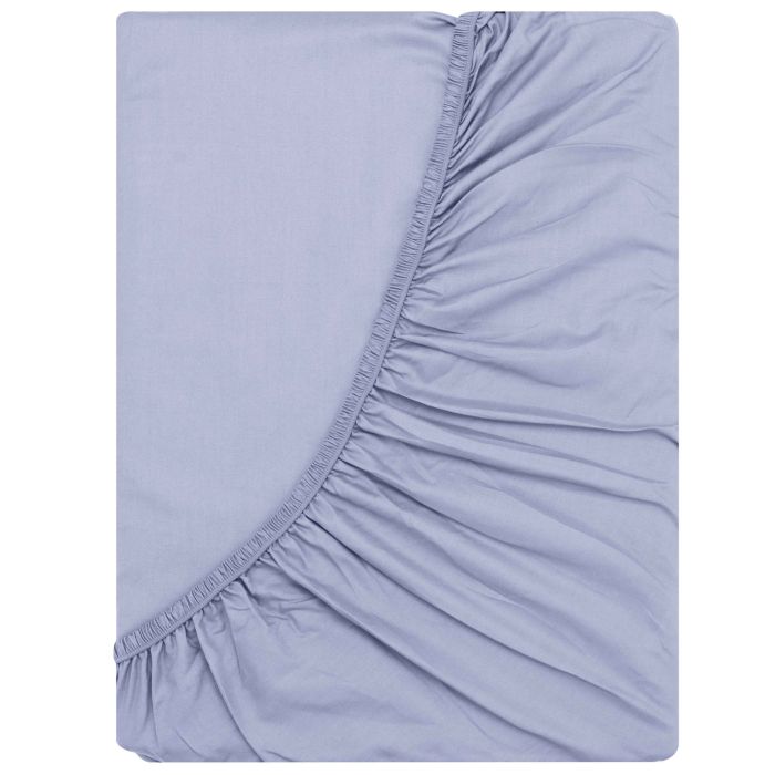 Простирадло на резинці Ardesto Mix&Match, 180x200+30см, 100% бавовна, сатин, сірий