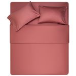 Простирадло Ardesto Mix&Match, 240x260см, 100% бавовна, сатин, коричневий світлий