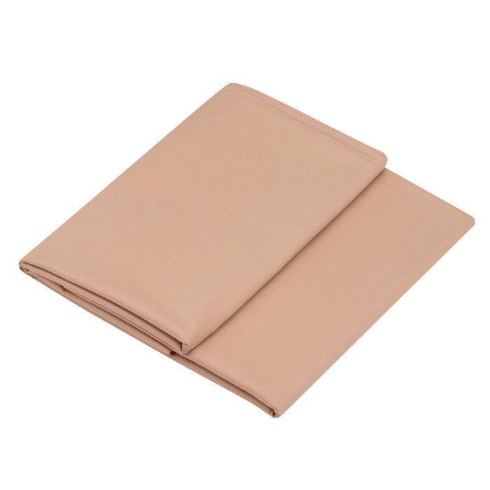 Простынь Ardesto Mix&Match, 240x260см, 100% хлопок, сатин, бежевый