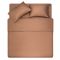 Простирадло на резинці Ardesto Mix&Match, 180x200+30см, 100% бавовна, сатин, коричневий