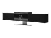 Система відеоконференцзв'язку Poly Studio USB, 4K, 6 х Uni-mic, радіус дії 4,57 м, 2 х динаміки, сертифікати Microsoft Teams, Zoom, чорний