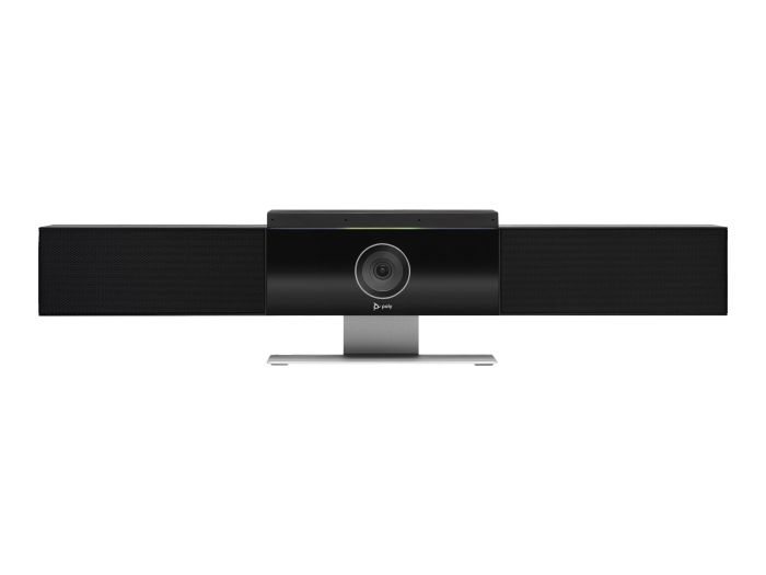 Система відеоконференцзв'язку Poly Studio USB, 4K, 6 х Uni-mic, радіус дії 4,57 м, 2 х динаміки, сертифікати Microsoft Teams, Zoom, чорний