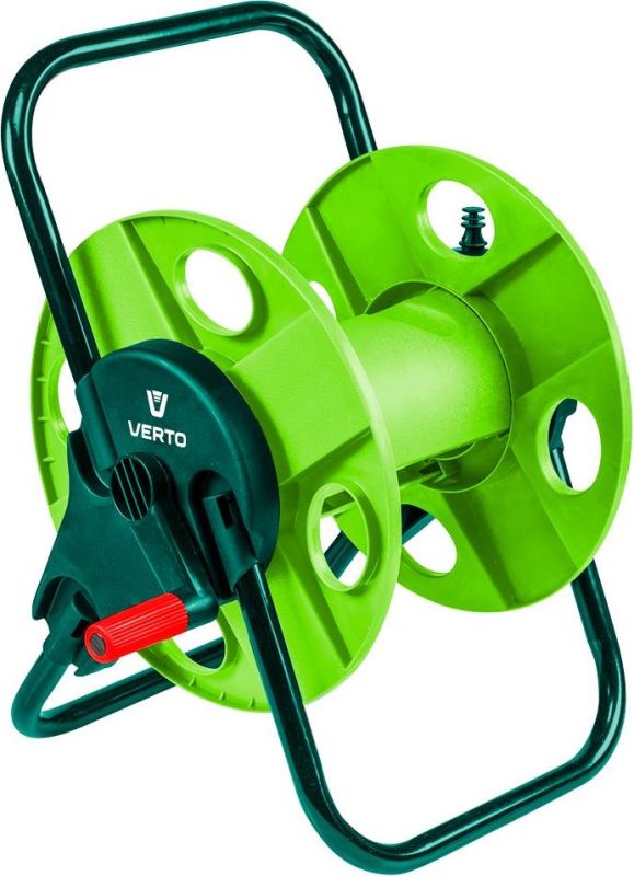 Котушка для шланга Verto на підставці 45м 1/2" 15м 3/4"