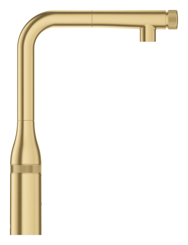 Змішувач для кухні Grohe Accent Smart Control, довж.виливу - 199мм, поворотний/витяжний, вентиль/кнопка, матовий прохолодний схід сонця