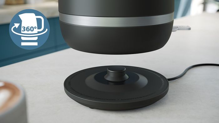 Электрочайник Philips Double Walled Kettle, 1.7л, Strix, с двойными стенками, STRIX, черный