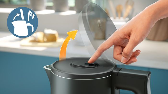 Электрочайник Philips Double Walled Kettle, 1.7л, Strix, с двойными стенками, STRIX, черный
