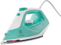 Праска Electrolux, 2200Вт, 250мл, паровий удар 90гр, нерж. сталь, зелено-білий