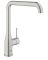 Смеситель для кухни Grohe Accent, дл.излива - 220мм, поворотный, 1рычаг, супер сталь