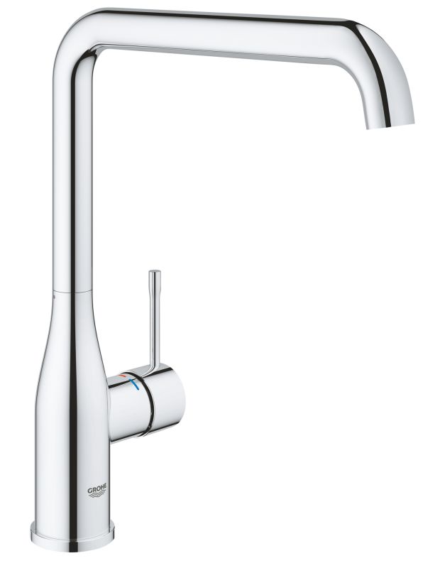 Змішувач для кухні Grohe Accent, довж.виливу - 220мм, поворотний, 1важіль, хром