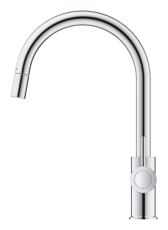Змішувач для кухні Grohe BauClassic, довж.виливу - 215мм, поворотний, 1важіль, хром