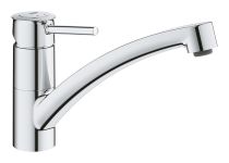 Змішувач для кухні Grohe BauClassic, довж.виливу - 231мм, поворотний, 1важіль, хром