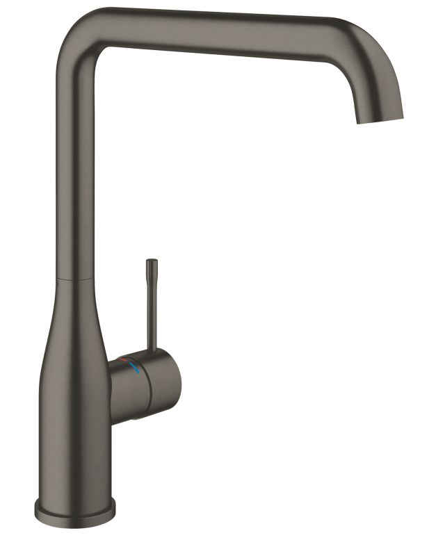 Змішувач для кухні Grohe Essence, довж.виливу - 220мм, поворотний, 1важіль, матовий графіт