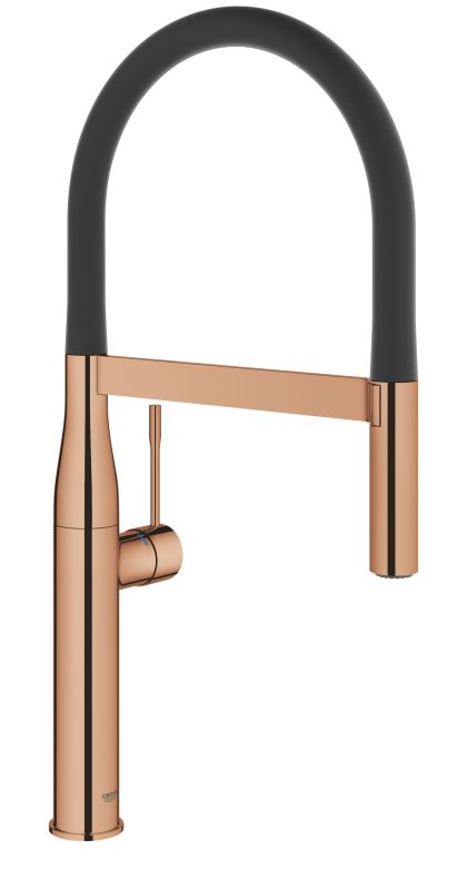 Смеситель для кухни Grohe Essence, дл.излива - 240мм, поворотный/гибкий, 1рычаг, теплый закат