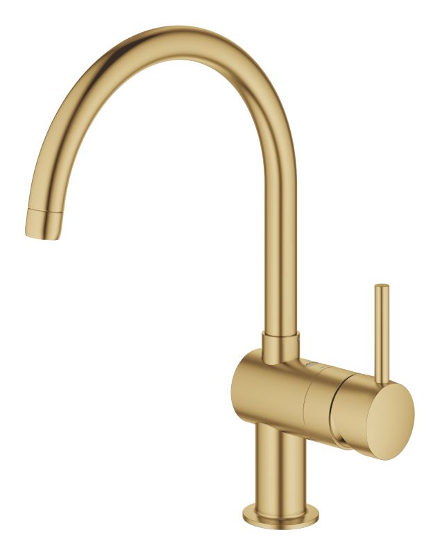 Смеситель для кухни Grohe Minta, дл.излива - 223мм, поворотный, 1рычаг, матовый прохладный восход солнца
