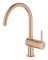 Смеситель для кухни Grohe Minta, дл.излива - 223мм, поворотный, 1рычаг, матовый теплый закат