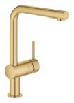 Змішувач для кухні Grohe Minta, довж.виливу - 223мм, поворотний/витяжний, 1важіль, матовий прохолодний схід сонця