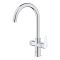 Смеситель для кухни Grohe Start Curve, дл.излива - 223мм, поворотный, 1+1фильтр, хром