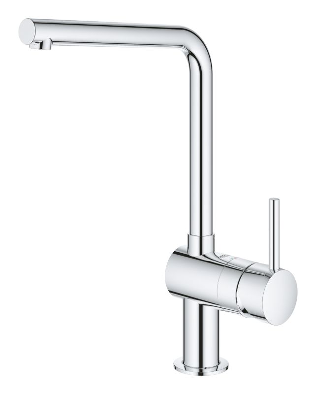 Змішувач для кухні Grohe Vento, довж.виливу - 210мм, поворотний, 1важіль, хром