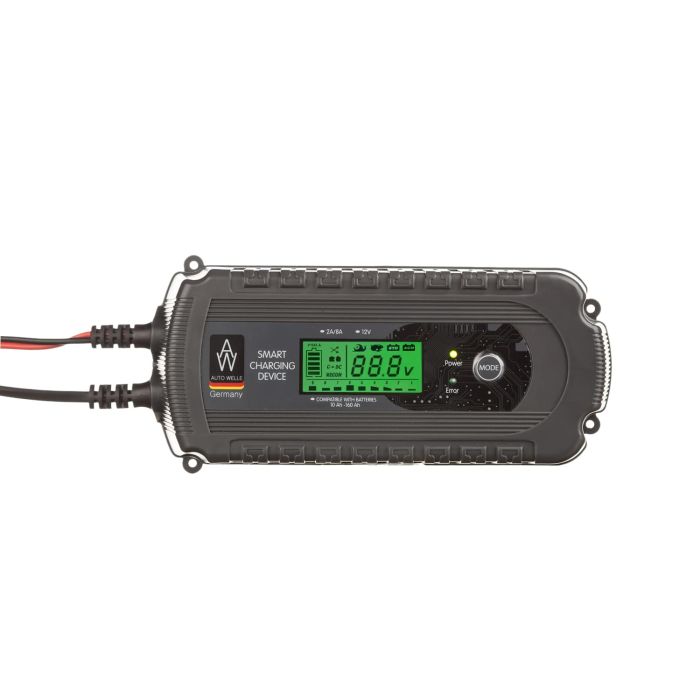 Зарядное устройство Konner&Sohnen Auto Welle , 12В, 2A/8A, 210~240В / 50Гц Könner & Söhnen AW05-1208