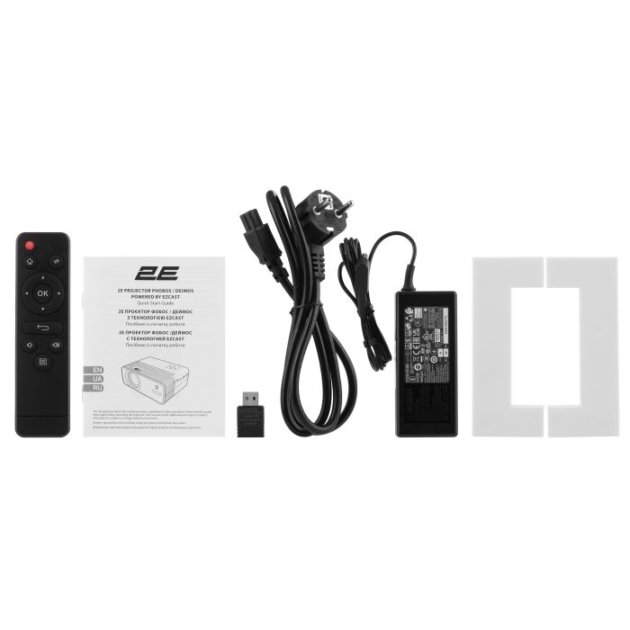 Проектор 2E Phobos FHD, 200 lm, LED, 1.3, WiFi