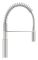 Смеситель для кухни Grohe Via Cosmo, дл.излива - 236мм, поворотный/гибкий, 1рычаг, супер сталь